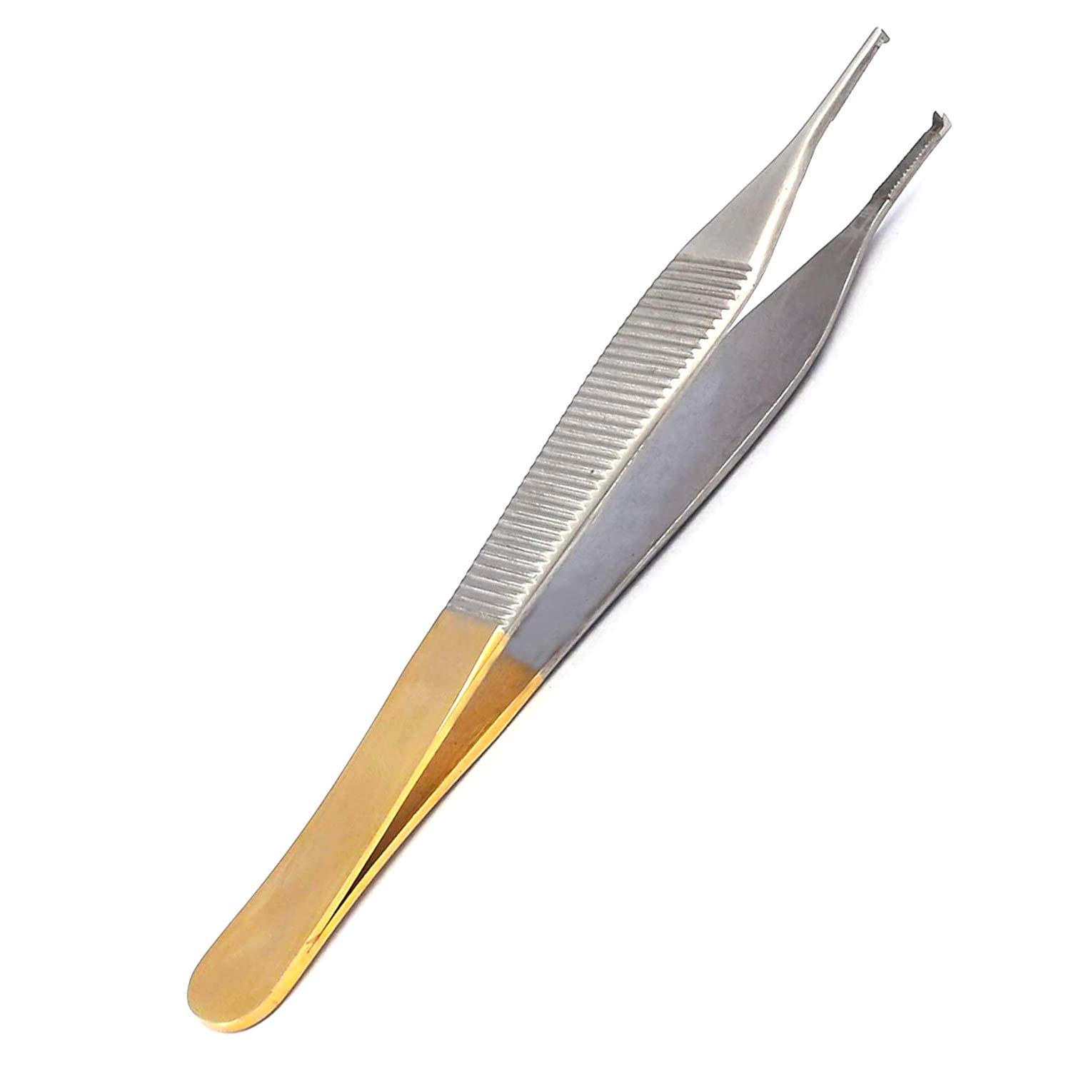 Adson Tissue Forceps 1x2 Teeth TC Stainless steel Tweezer — Surgical Instruments by EQUIPES Instruments