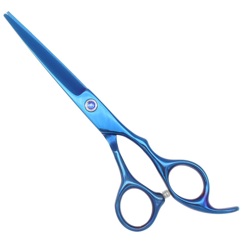 Barbr & Thinning Scissor Set Blue Color — Professional Barber Scissors by EQUIPES Instruments