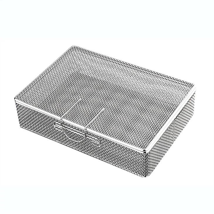 Holloware Instruments Dental Medical Surgical Instrument Tray with Lid Stainless Steel — Medical Holloware by EQUIPES Instruments