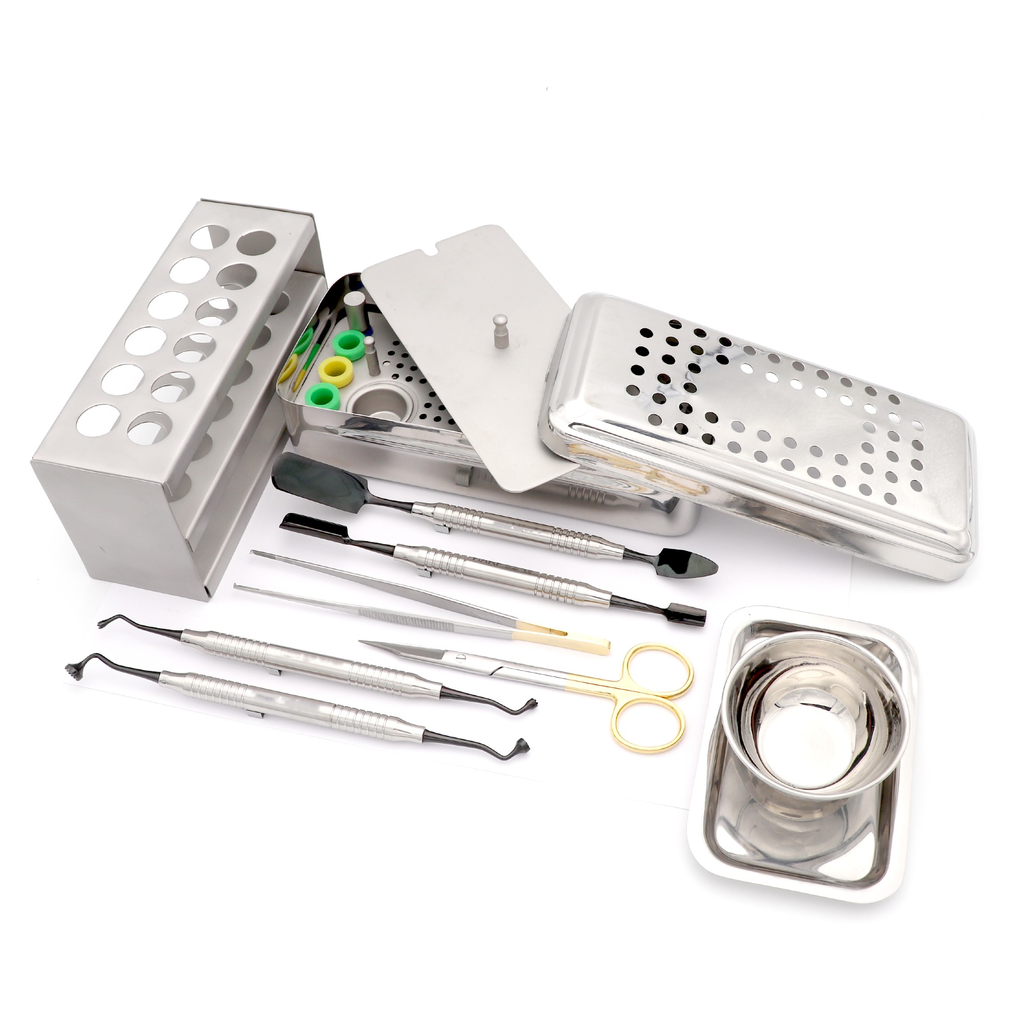 Orthodontic Dental PRF Box System Steel Manual Platelet Rich Fibrin Implant Surgery Tools Set CE — Dental Instruments by EQUIPES Instruments