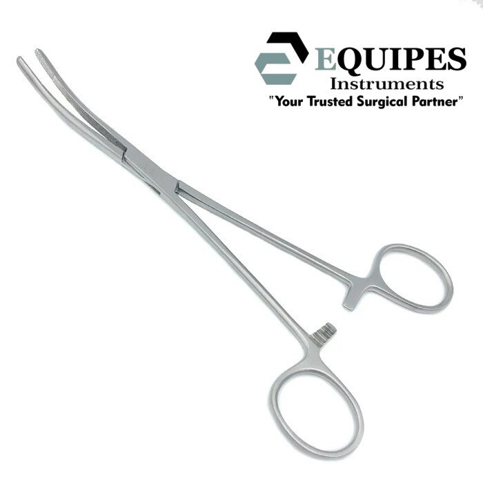 Rochester-Carmalt Forceps, 20.5cm Curved — Surgical Instruments by EQUIPES Instruments