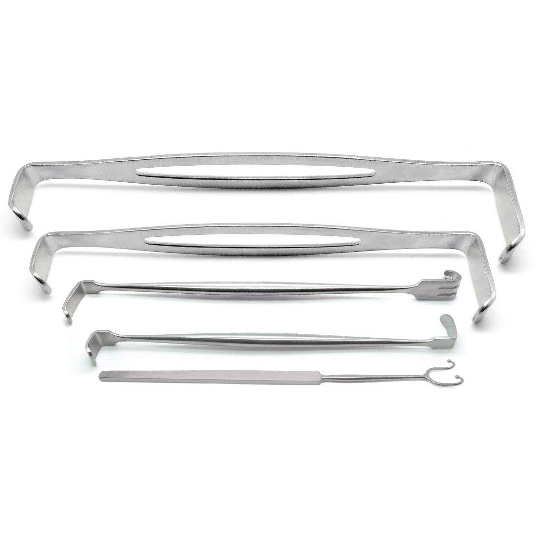Ragnell, Muller, Fomon and US Army surgical retractor set